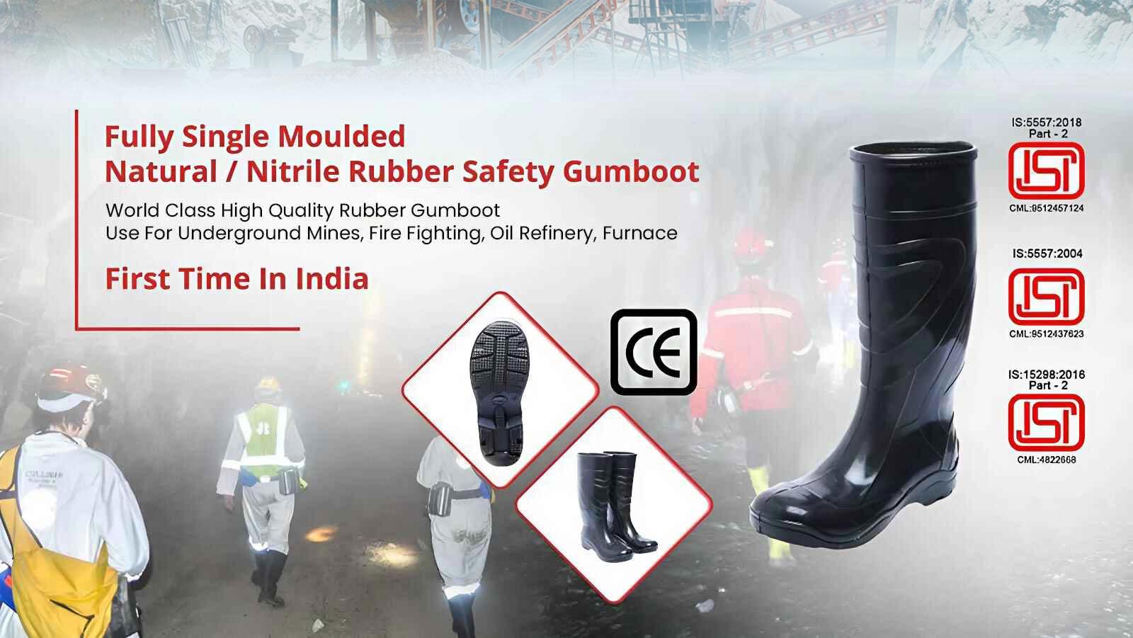 Rubber Gumboot Manufacturers in Delhi